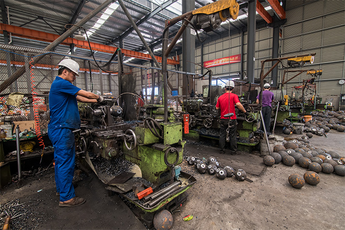 石河子网架配件车间